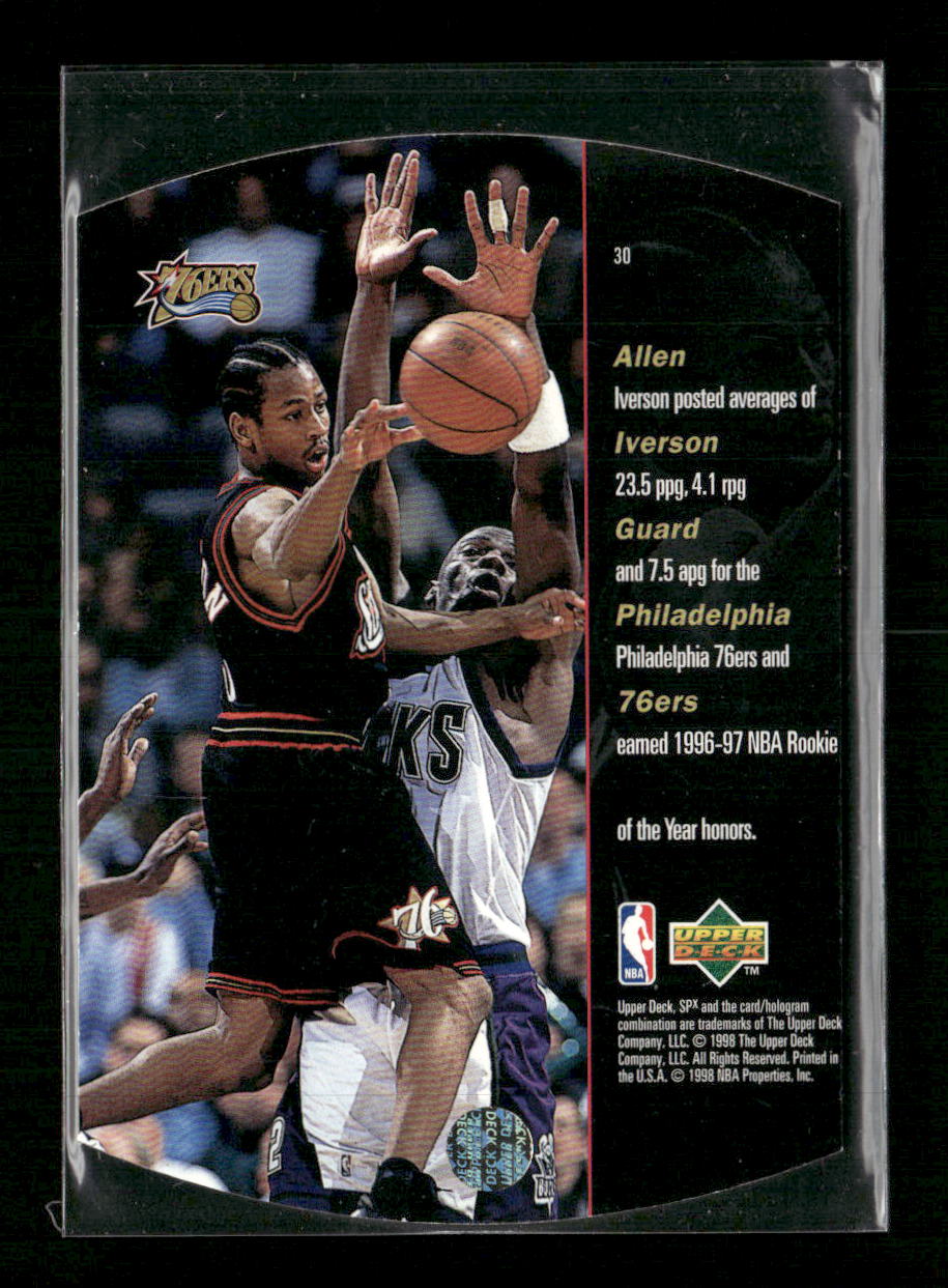 1997-98 SPx Allen Iverson #30