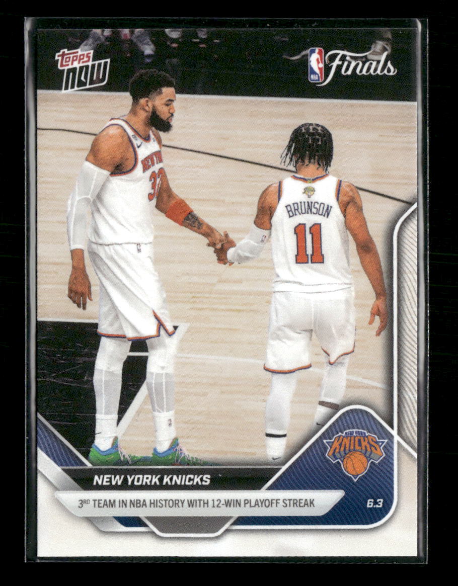 2025-26 Topps Now New York Knicks #328