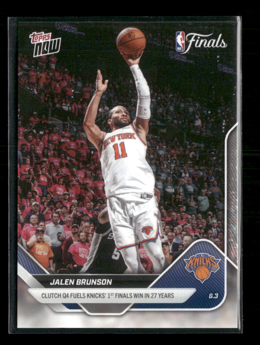 2025-26 Topps Now Jalen Brunson #326