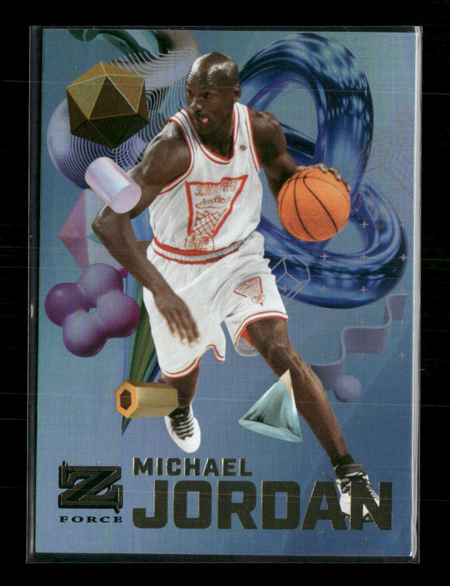 2022 SkyBox Metal Universe Champions Z-Force Michael Jordan #Z-1
