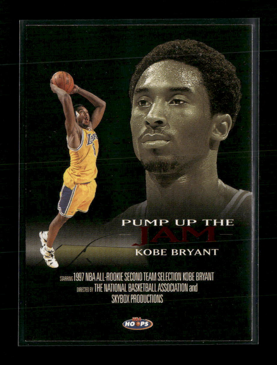 1998-99 Hoops Pump Up the Jam Kobe Bryant #4 PJ