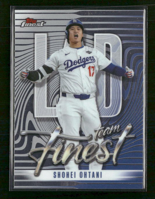 2026 Finest Topps Team Finest Shohei Ohtani #TF-15