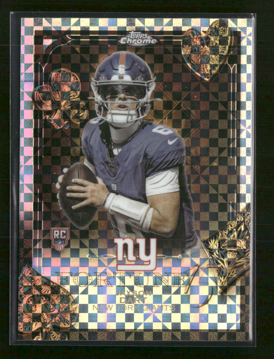 2025 Topps Chrome Fortune 15-Fractor Jaxson Dart #F15-23
