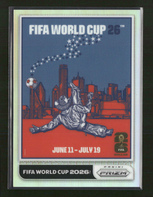 2026 Panini Prizm FIFA World Cup World Cup Poster - Dallas #2