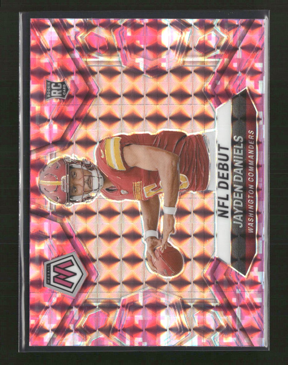 2024 Panini Mosaic Mosaic Camo Pink Jayden Daniels #272
