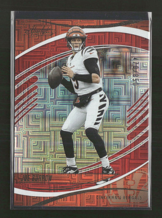 2025 Panini Absolute Red Squares Joe Burrow #/850 #37