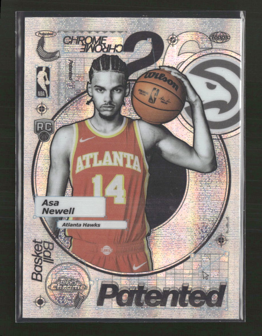 2025-26 Topps Chrome Patented Asa Newell #PD-28
