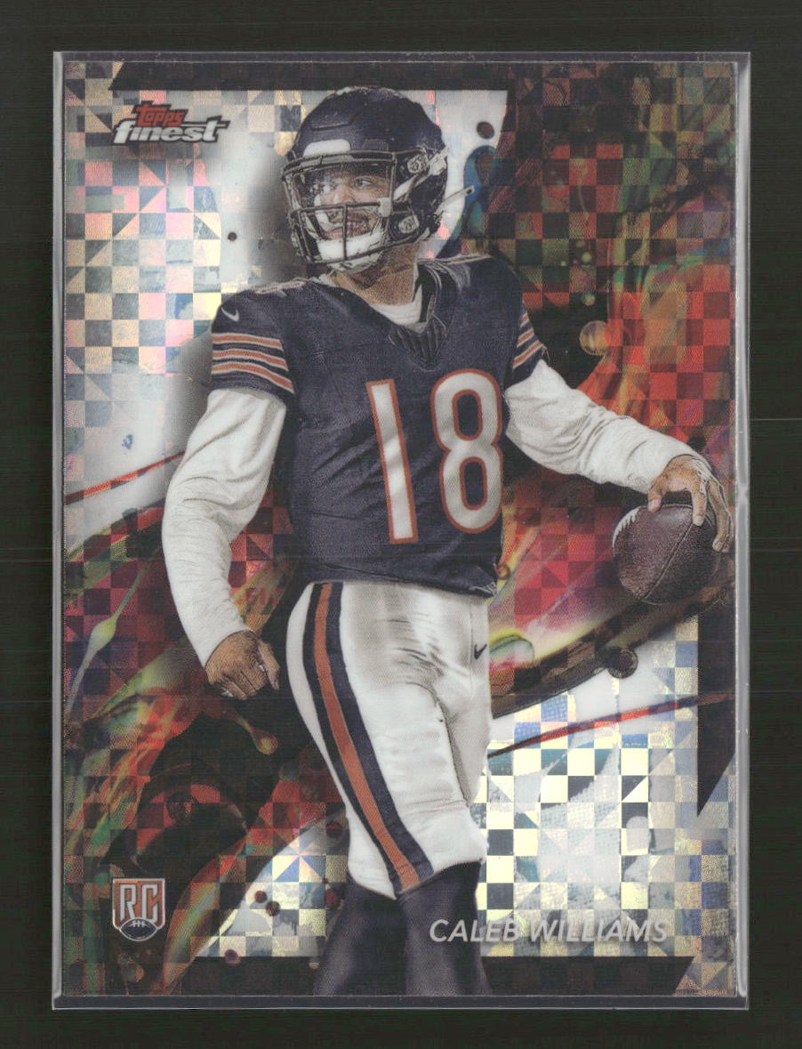 2024 Finest Checkerboard Refractor Caleb Williams Rookie #61