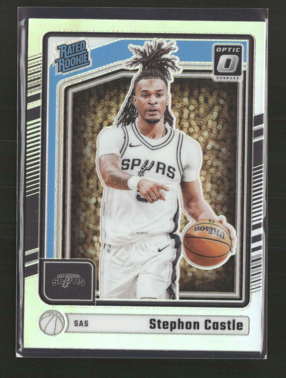2024-25 Donruss Optic Holo Stephon Castle Rookie #254