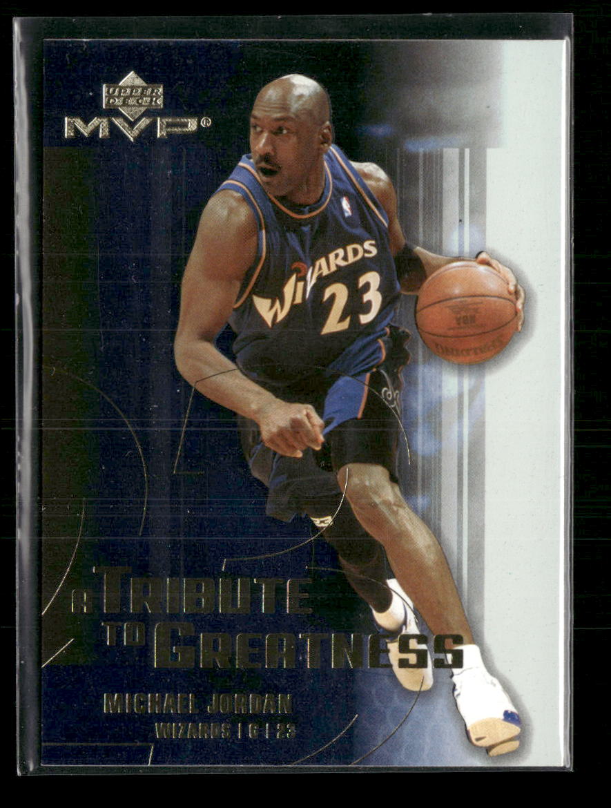 2003-04 Upper Deck MVP A Tribute to Greatness Michael Jordan #MJ6
