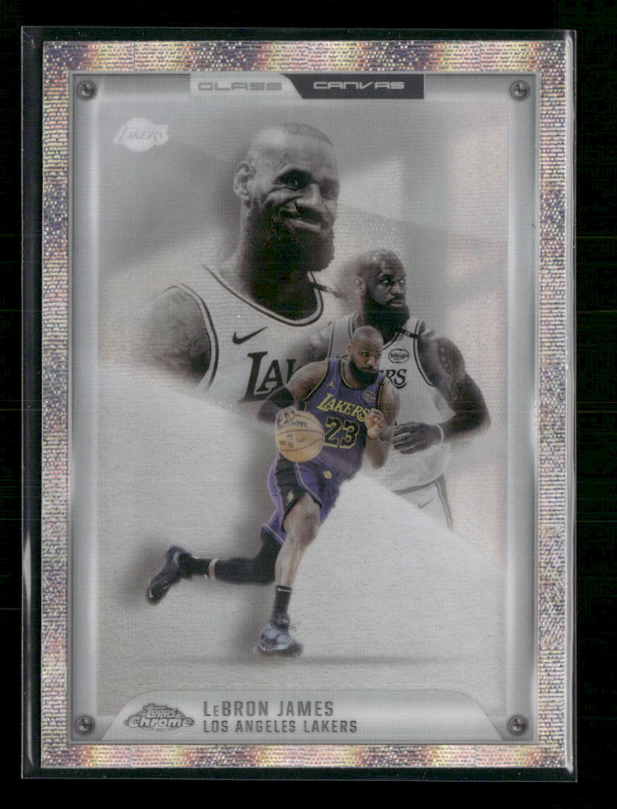 2025-26 Topps Chrome Glass Canvas LeBron James #GC-1