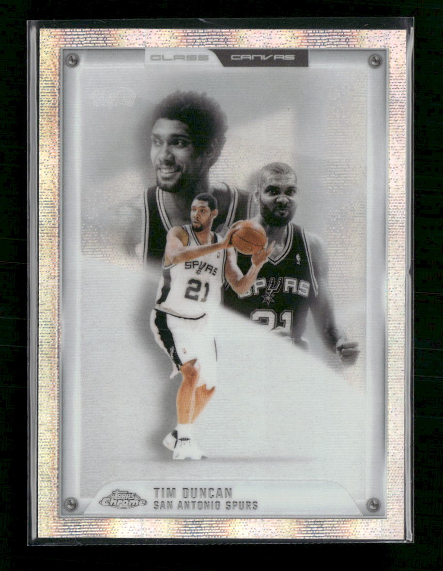 2025-26 Topps Chrome Glass Canvas Tim Duncan #GC-16