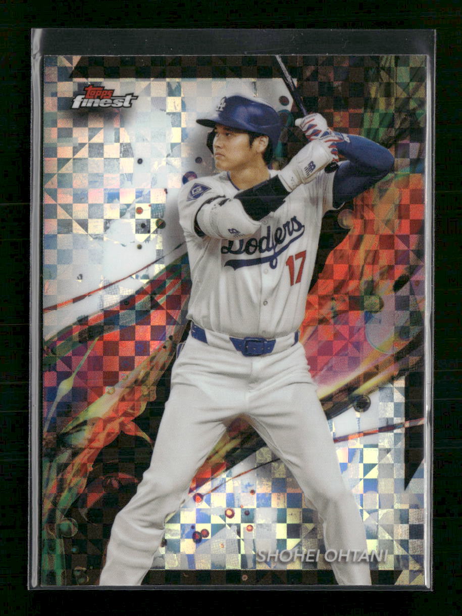 2024 Finest Checkerboard Refractors Shohei Ohtani #100