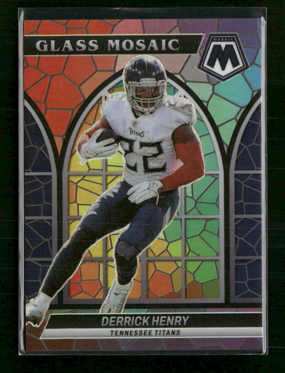2022 Panini Mosaic Glass Mosaic Derrick Henry #GM-14