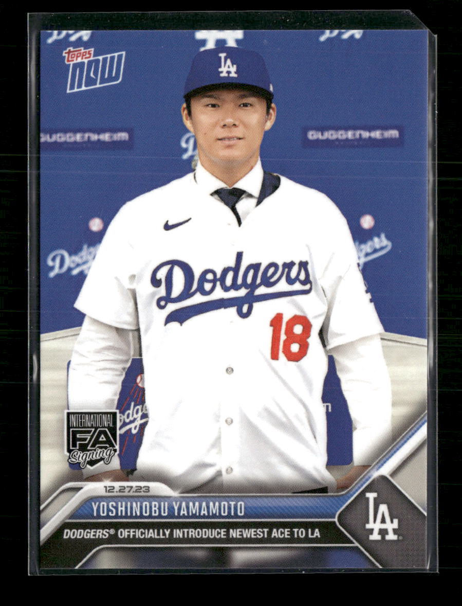 2023-24 Topps Now Off-Season Yoshinobu Yamamoto #OS-25