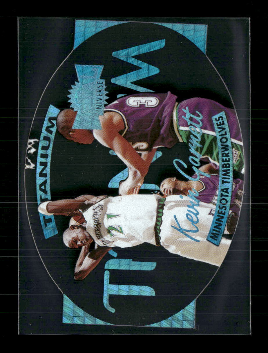 1997-98 Metal Universe Titanium Kevin Garnett #8 T