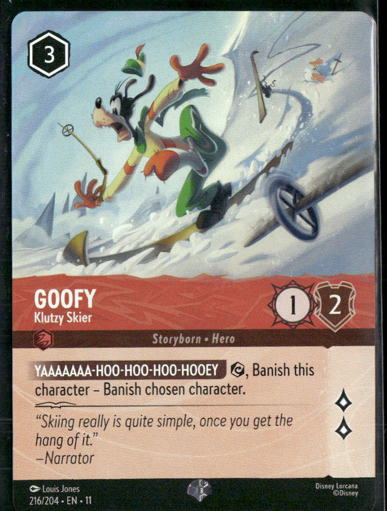 Winterspell Goofy #216/204