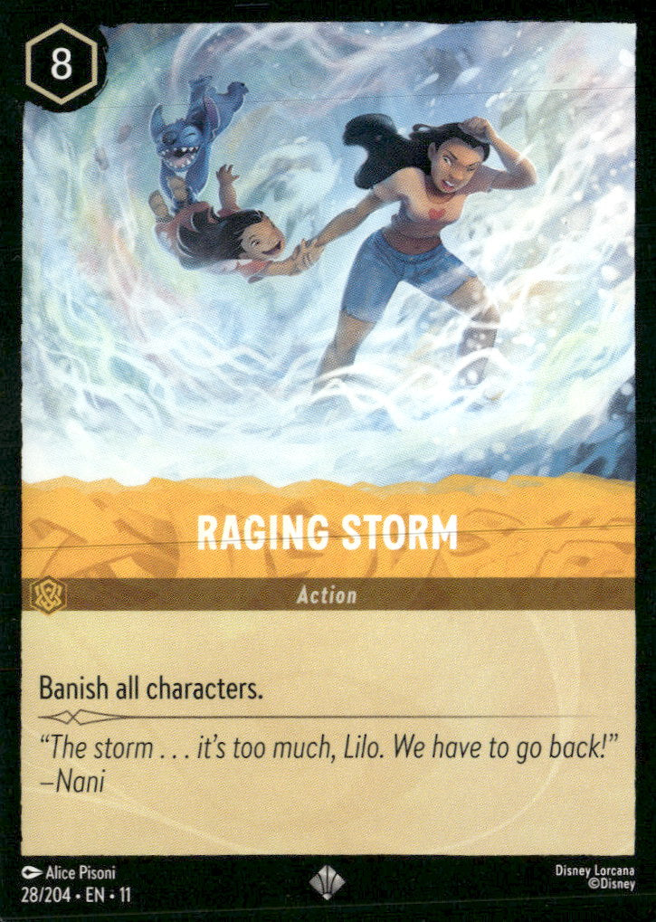 Winterspell Raging Storm #28/204