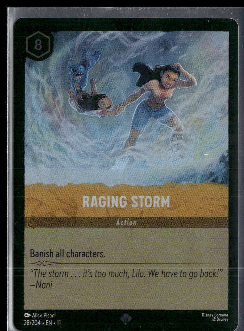 Winterspell Raging Storm #28/204