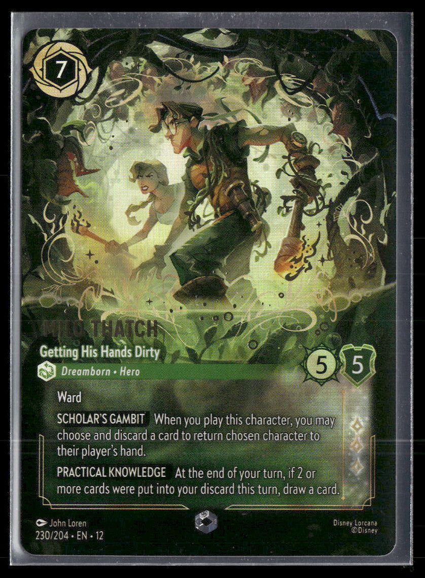 Wilds Unknown Milo Thatch #230/204