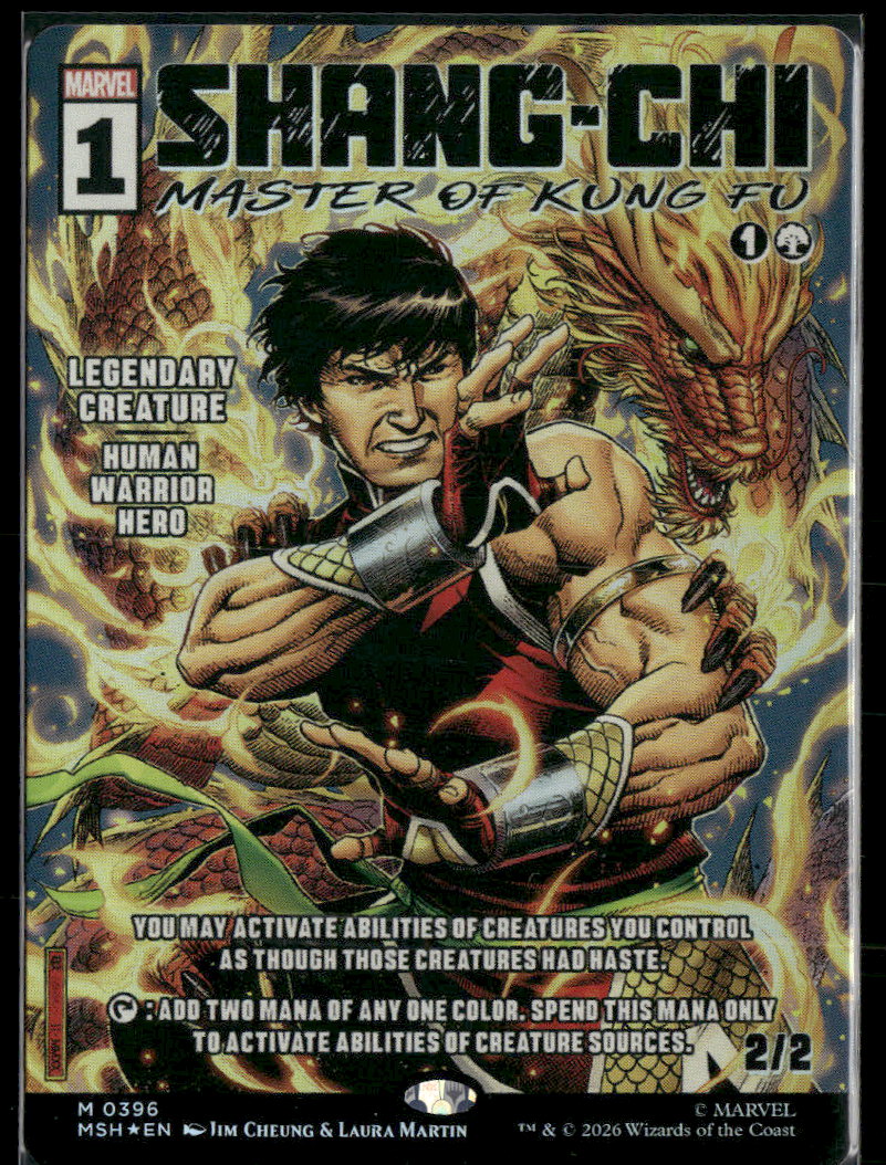 Marvel Super Heroes Shang-Chi, Master of Kung Fu (Borderless) (0396) #396