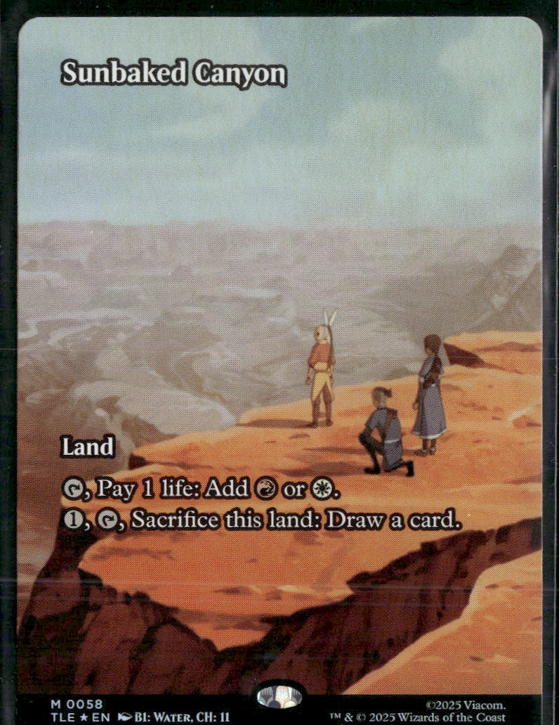 Avatar: The Last Airbender: Eternal-Legal Sunbaked Canyon (Borderless) #58