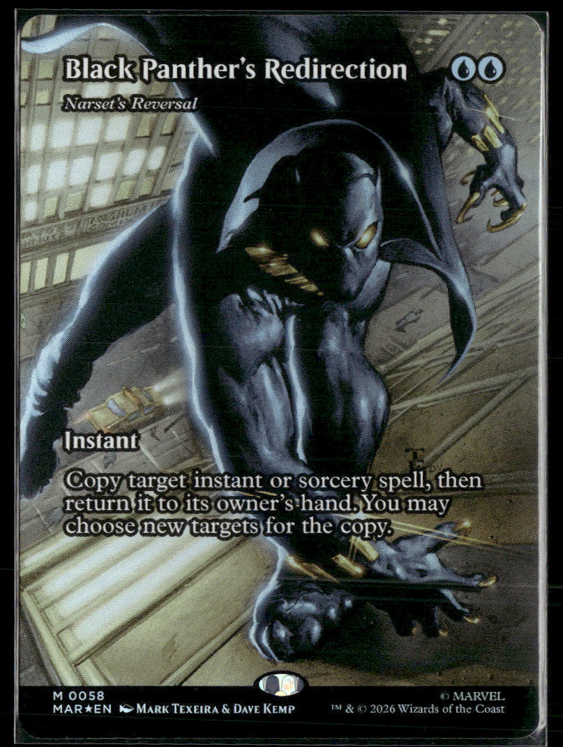 Marvel Universe Eternal-Legal Black Panther's Redirection #58