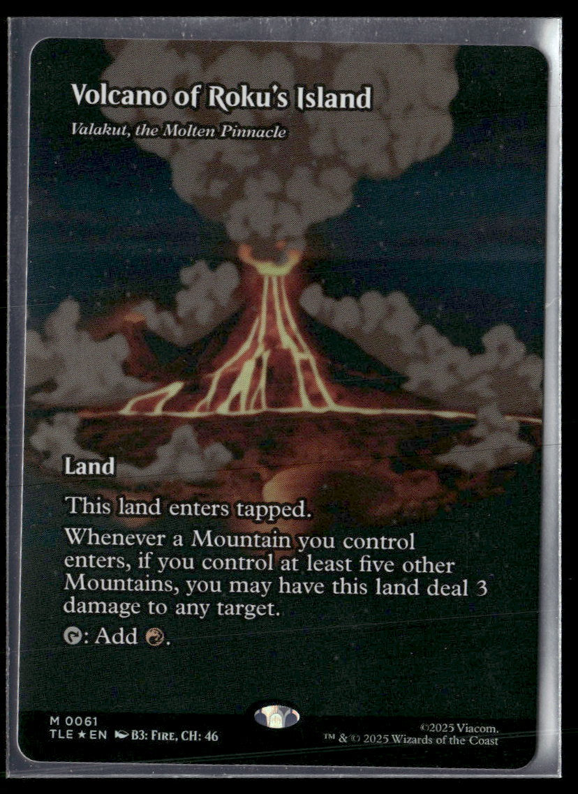 Avatar: The Last Airbender: Eternal-Legal Volcano of Roku's Island #61