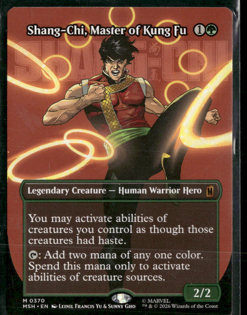 Marvel Super Heroes Shang-Chi, Master of Kung Fu (Borderless) (0370) #370