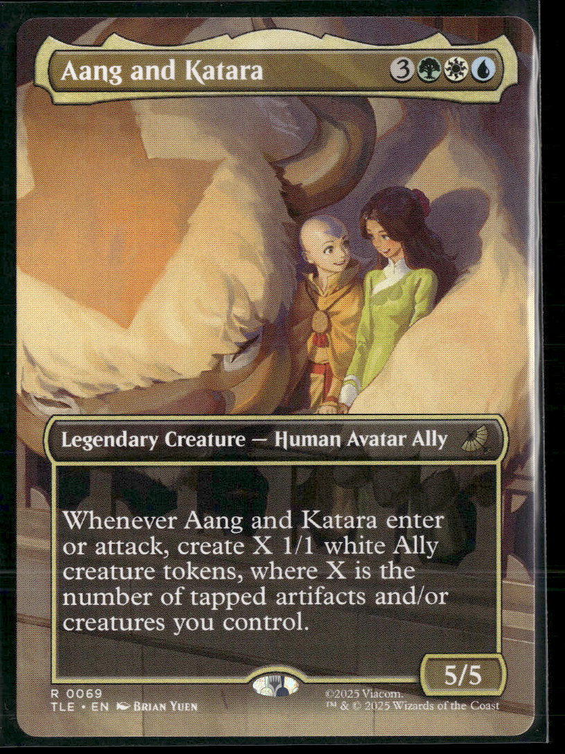 Avatar: The Last Airbender: Eternal-Legal Aang and Katara (Borderless) #69