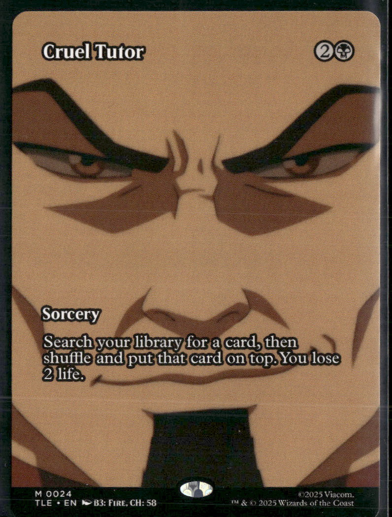 Avatar: The Last Airbender: Eternal-Legal Cruel Tutor (Borderless) #24