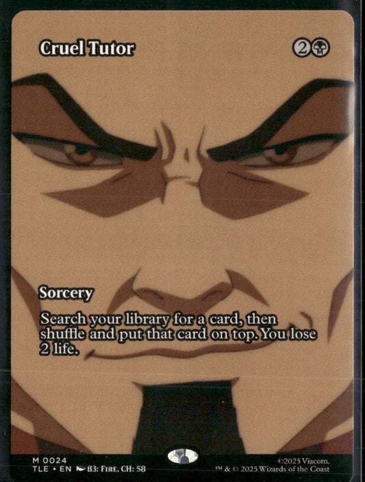 Avatar: The Last Airbender: Eternal-Legal Cruel Tutor (Borderless) #24