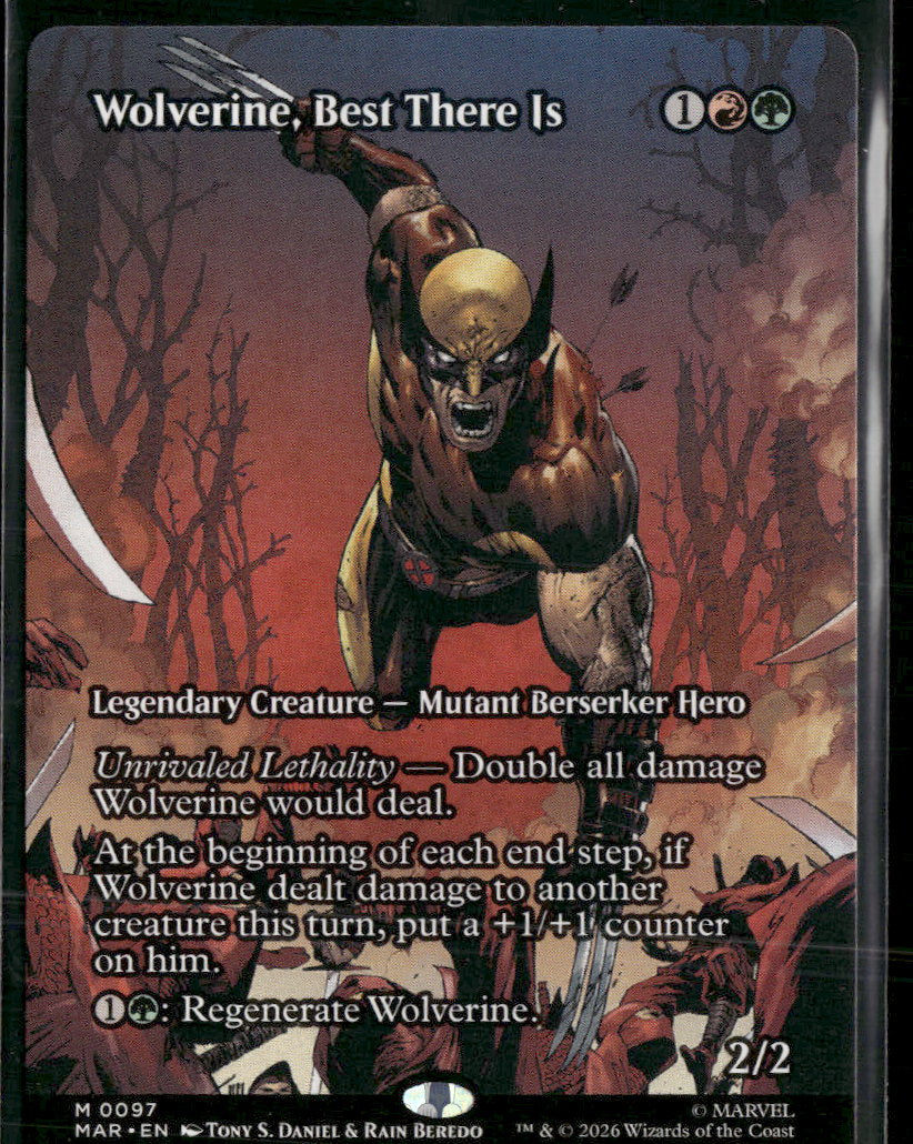 Marvel Universe Eternal-Legal Wolverine, Best There Is (Borderless) #97