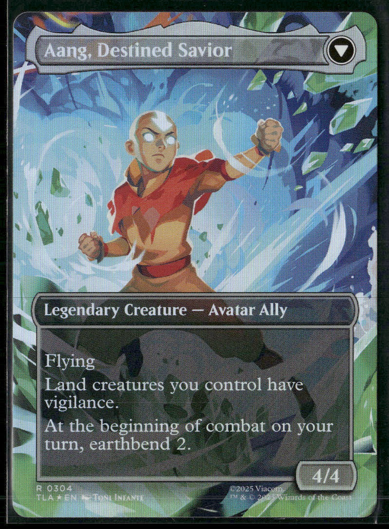 Avatar: The Last Airbender Aang, at the Crossroads (Borderless) #304