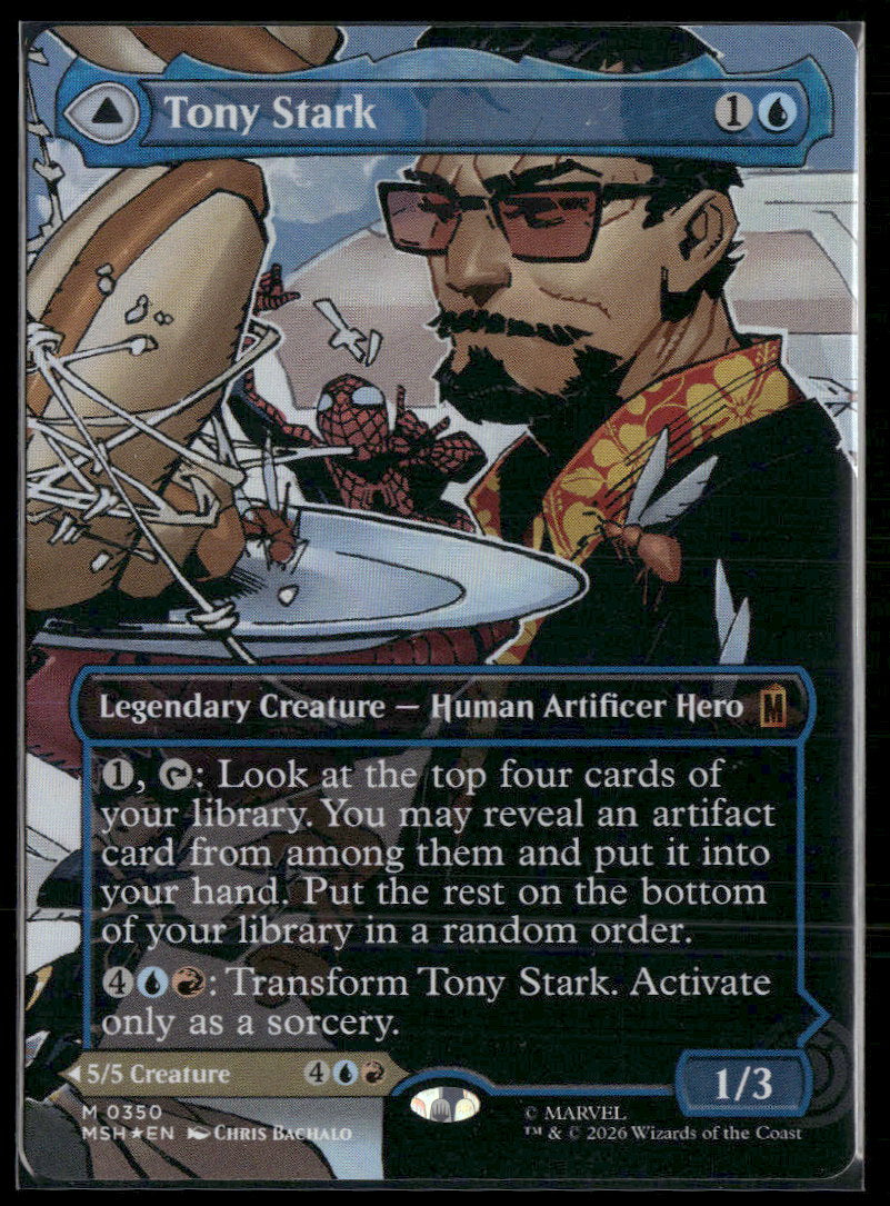 Marvel Super Heroes Tony Stark (Borderless) (0350) #350