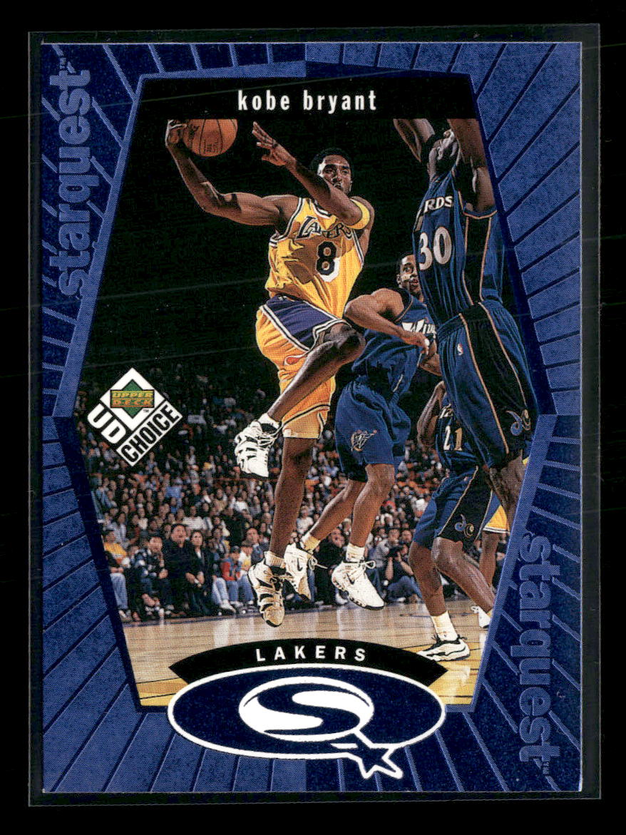 1998-99 UD Choice StarQuest Blue Kobe Bryant #SQ13