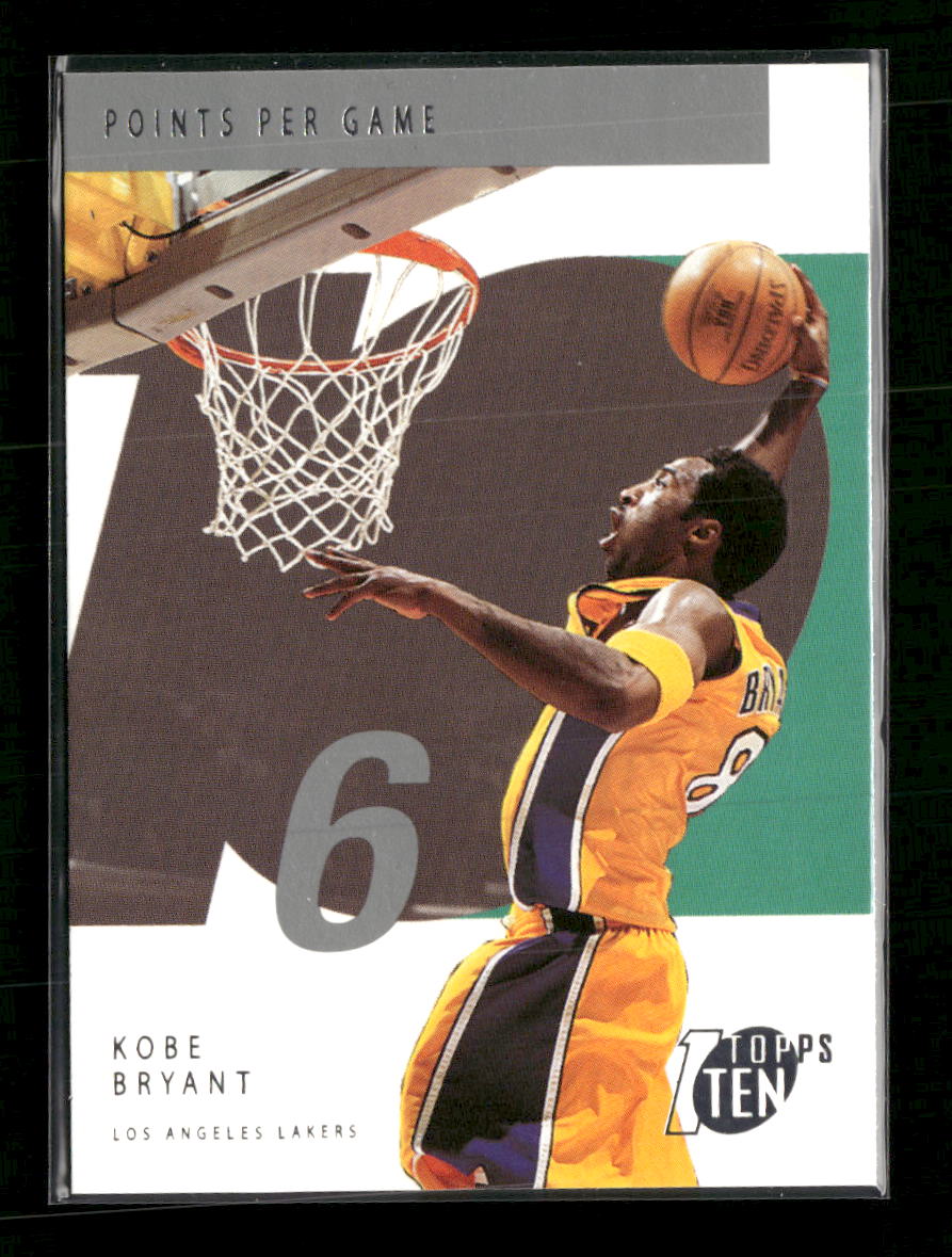 2002-03 Topps Ten Kobe Bryant #6