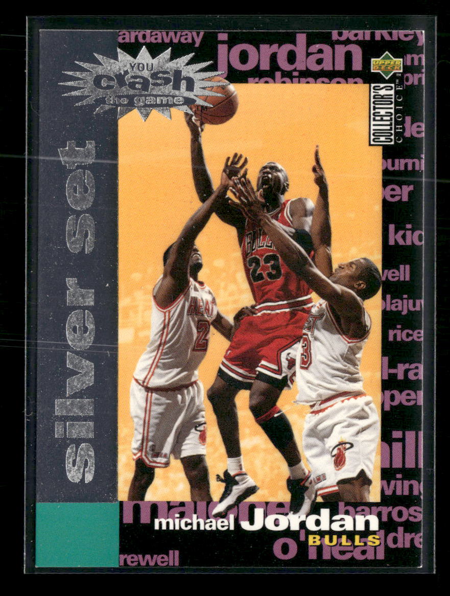 1995-96 Collector's Choice You Crash the Game Silver Michael Jordan #C1