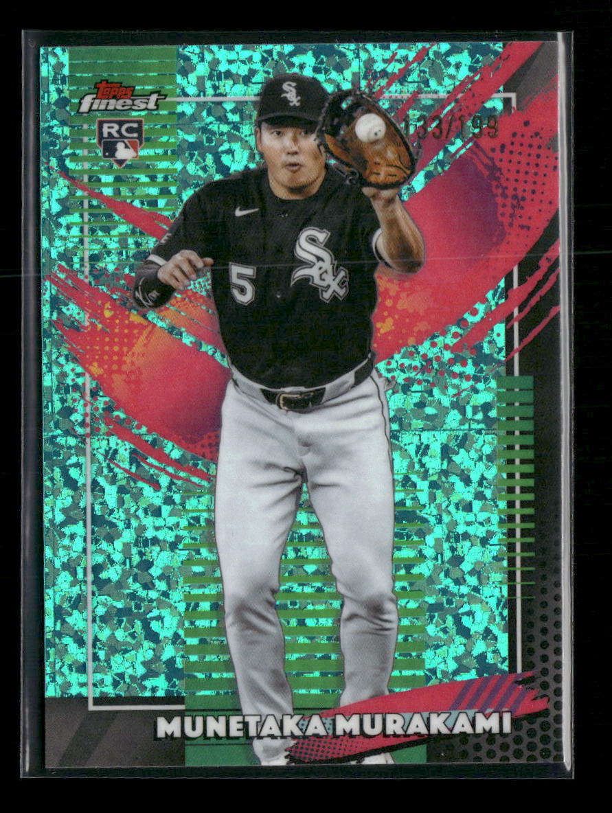 2026 Topps Finest Mini-Diamond Aqua #/199 Munetaka Murakami #295