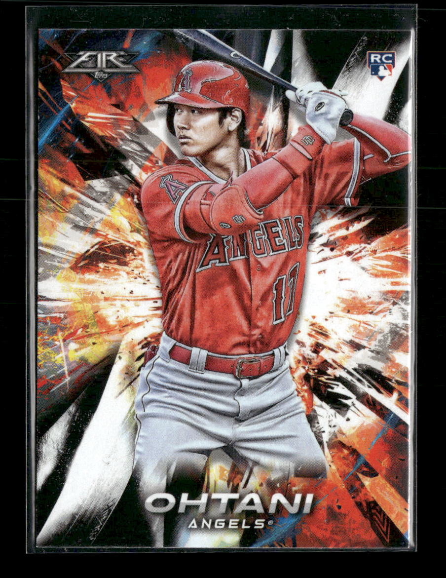 2018 Topps Fire Shohei Ohtani RC #150