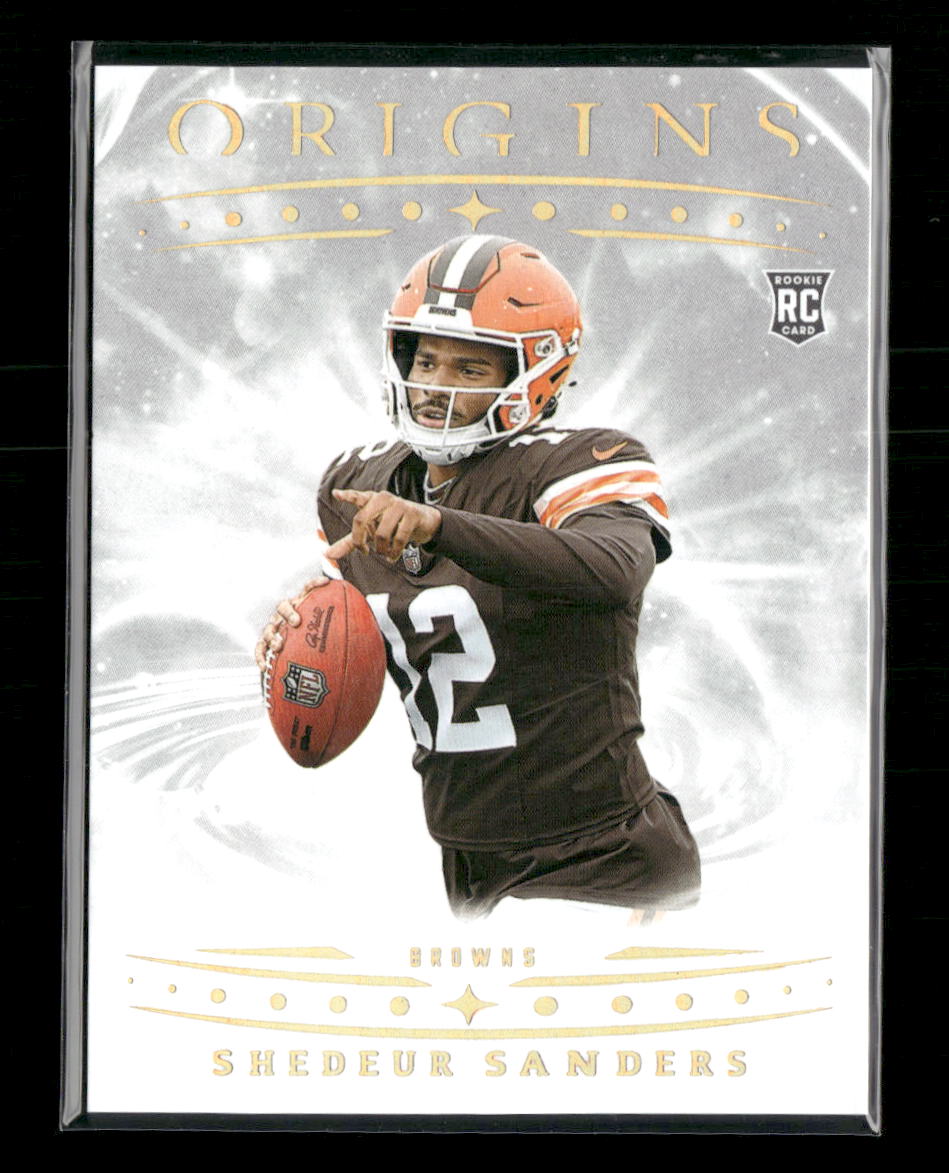 2025 Panini Origins Rookies Variation Shedeur Sanders RC #107