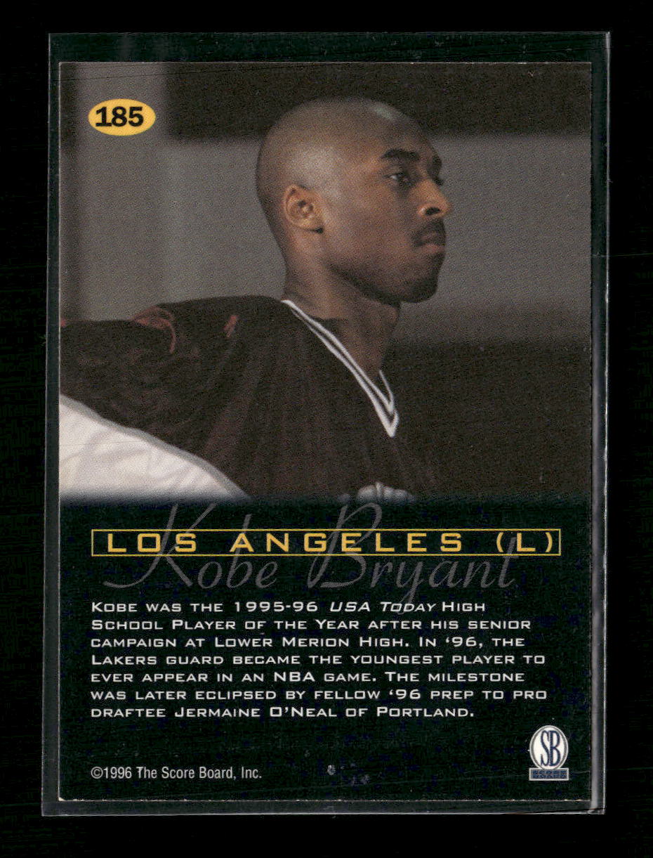 1996-97 Score Board All Sport PPF Kobe Bryant #185