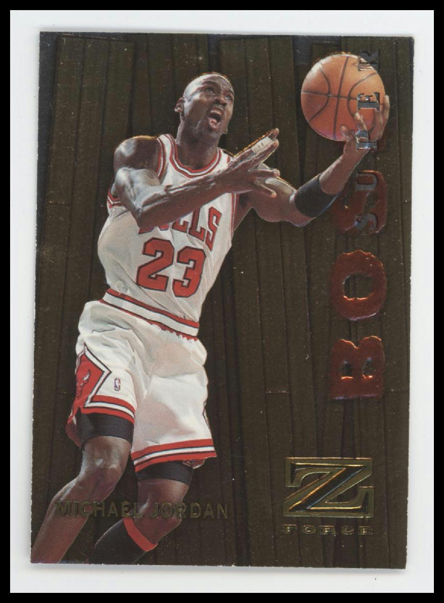 1997-98 SkyBox Z-Force Super-Boss Michael Jordan #10 /SB