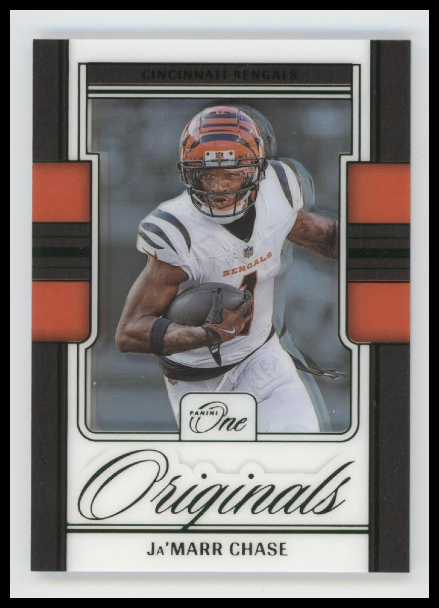 2024 Panini One One Originals Green Ja'Marr Chase #/25 #OO-JCE