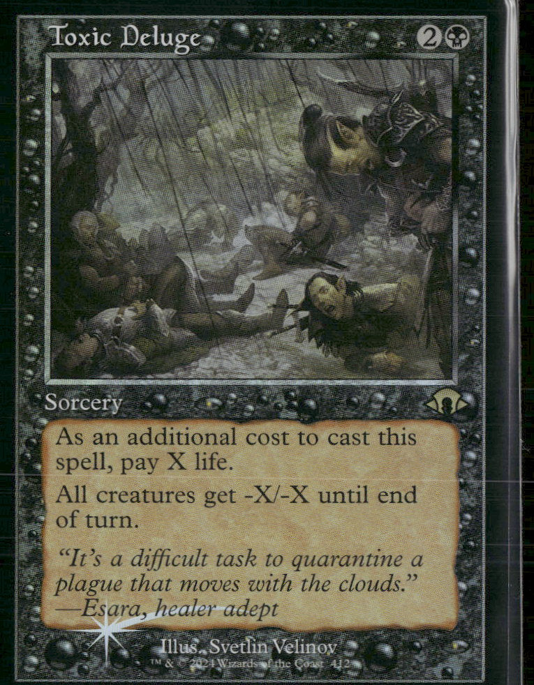 Modern Horizons 3 Toxic Deluge (Retro Frame) #412