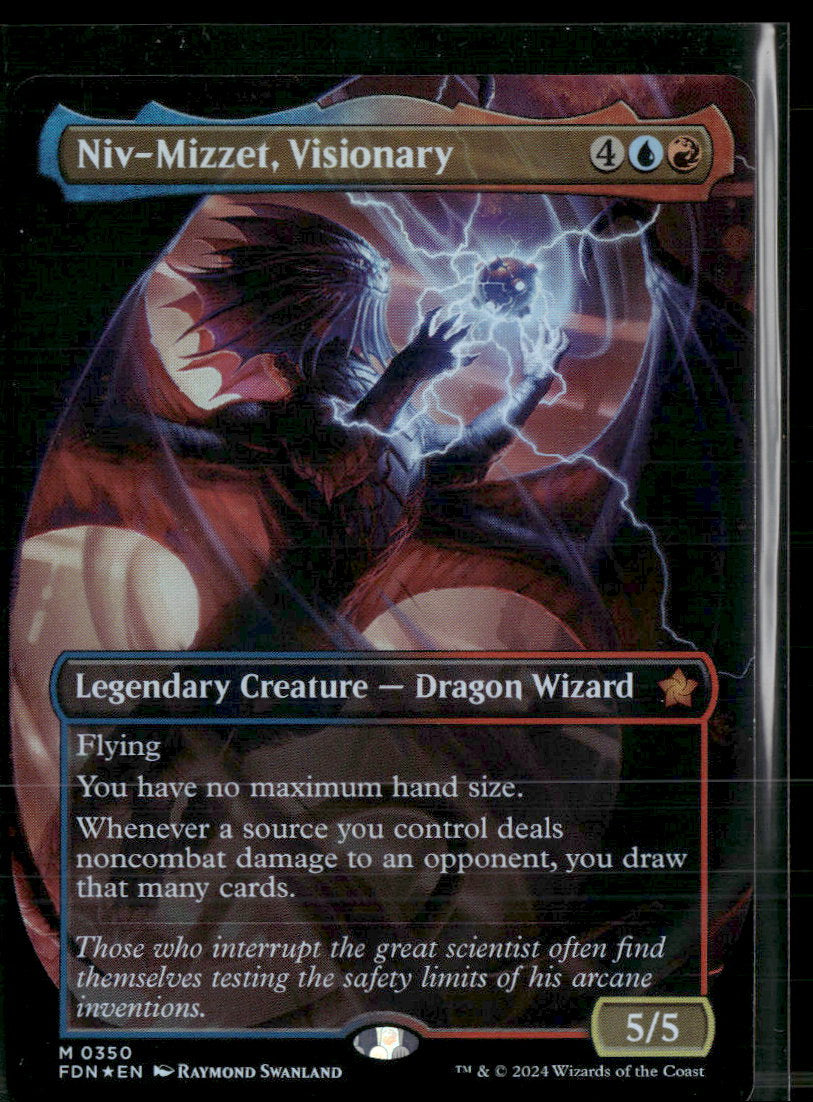 Foundations Niv-Mizzet, Visionary (Borderless) #350