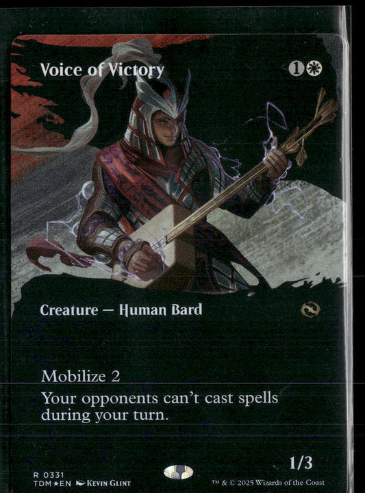 Tarkir: Dragonstorm Voice of Victory (Borderless) #331