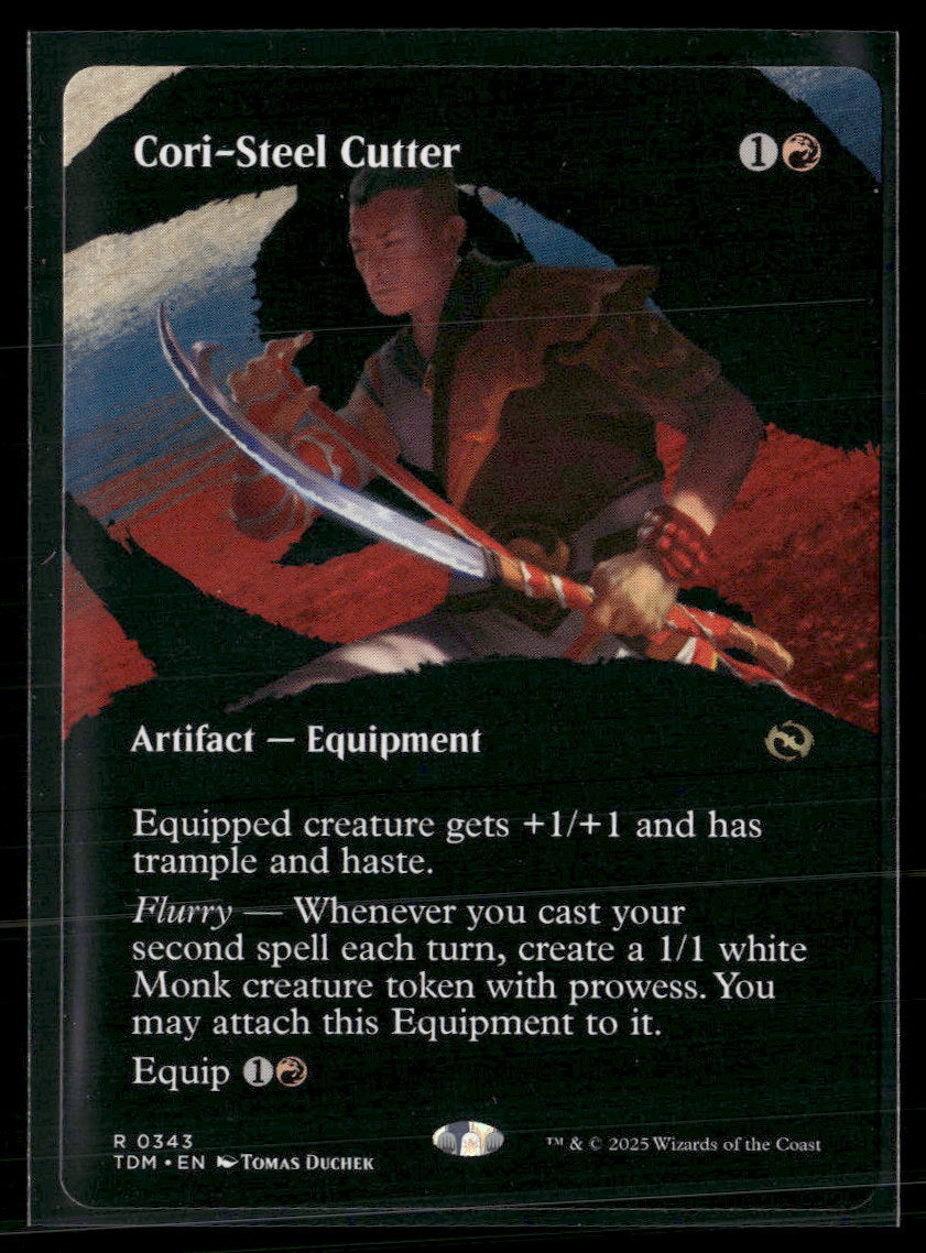 Tarkir: Dragonstorm Cori-Steel Cutter (Borderless) #343
