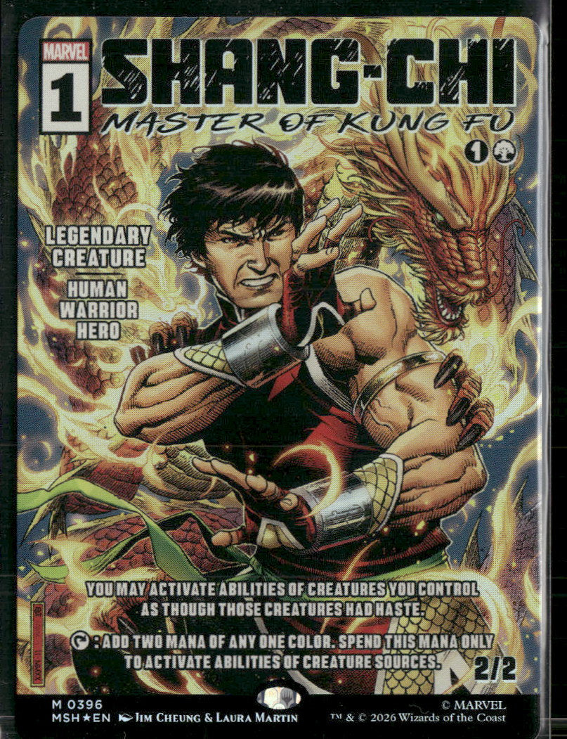 Marvel Super Heroes Shang-Chi, Master of Kung Fu (Borderless) (0396) #396