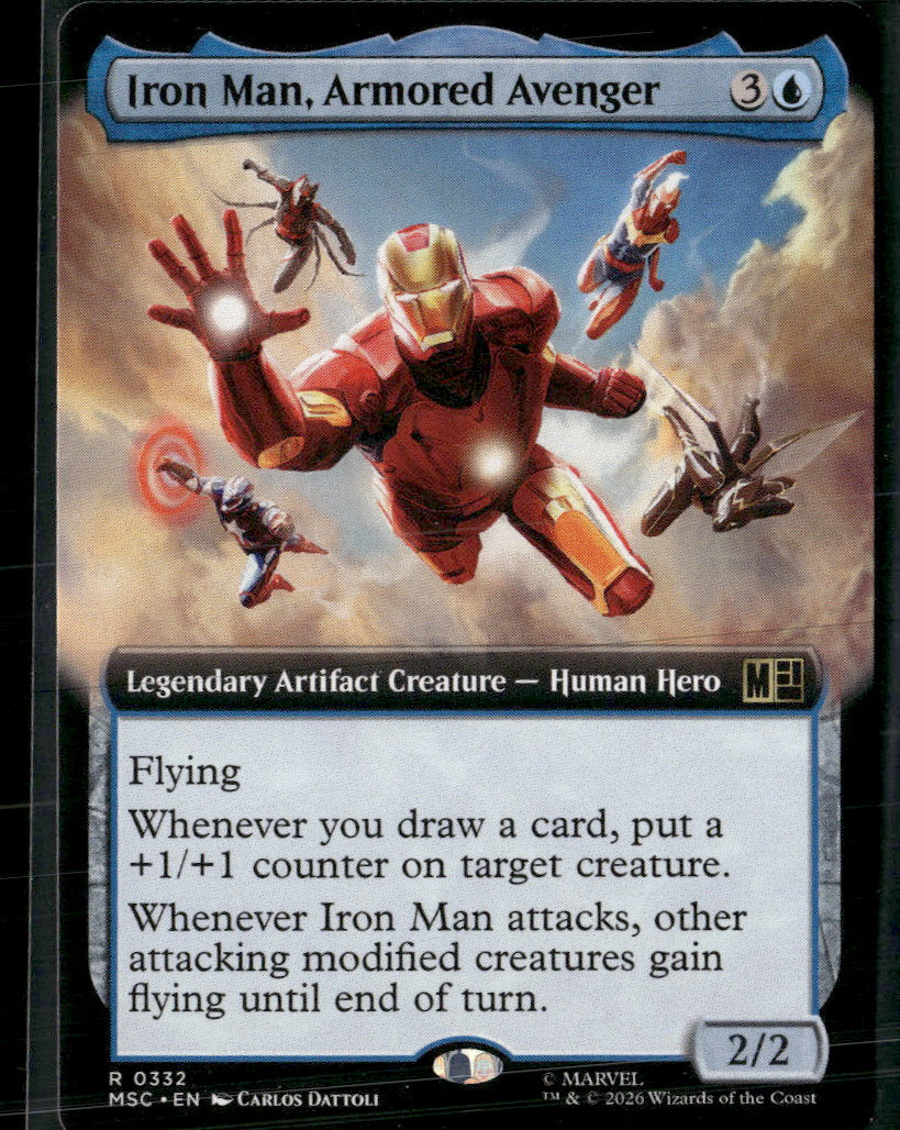 Commander: Marvel Super Heroes Iron Man, Armored Avenger (Extended Art) #332